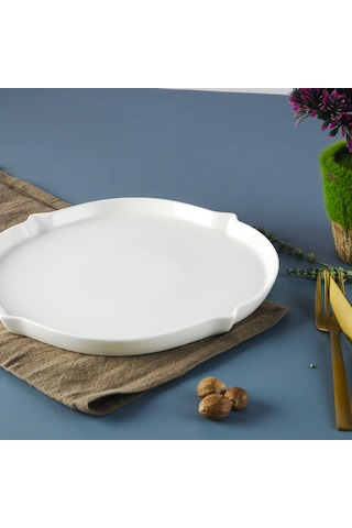 Aryıldız Lunar Yuvarlak Servis Tabağı 27 Cm Çok Renkli
