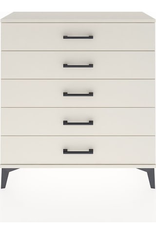 Arges Şifonyer 5 Çekmeceli 88x30x96 Aytaşı-aytaşı Aytaşı
