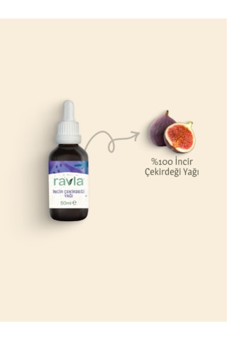 Ravla İncir Çekirdeği Yağı - 50ml 50 ML
