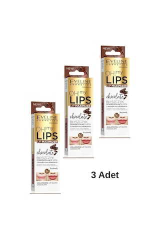 Oh My Lips Çikolatalı Dudak Dudak Parlatıcısı 3 Adet Diğer