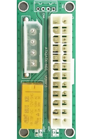 Robizstore-24 Pin To 4 Pin 2 Atx Güç Kaynağı Birleştirici Add2Psu Mining