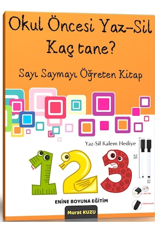 Okul Öncesi YAZ-SİL Kaç tane?