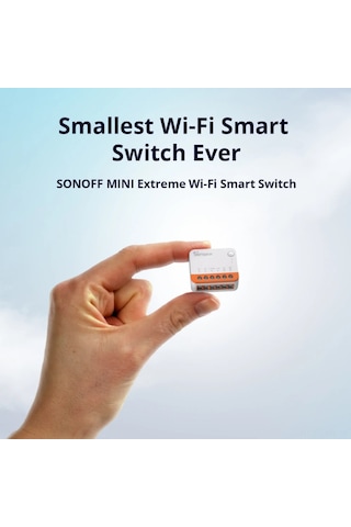 Ranyeek Sonoff Mını R4 Akıllı Anahtar Modülü: Wifi İle Uzaktan Kontrol, Çift Kontrol Fonksiyonu, Alexa Ve Google Home Uyumlu, Ev Otomasyonu Beyaz