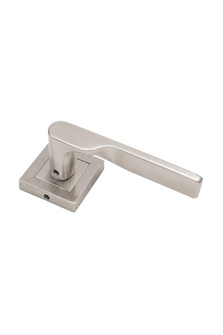 Sese Veroni Modeli Kare Rozetli Wc Kapı Kolu Nikel Saten 200-94r-02-53