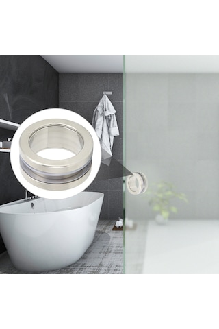 Paslanmaz Yuvarlak Cam Kolu Gömme Duş Kabini Çekme Düğmesi Huiliang