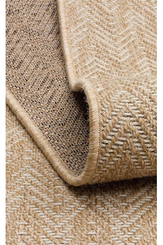 Eko Halı Ventura Vnt 02 Natural White Xw Sisal Görünümlü İç Ve Dış Mekan Uyumlu Hav Vermeyen Modern