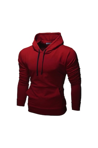 Envy Lab Kapüşonlu Sweatshirt 3929897 Kırmızı