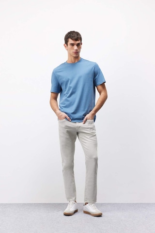 DeFacto %100 Pamuk New Regular Fit Bisiklet Yaka Basic Düz Kısa Kollu Tişört V7699AZ25SPIN195