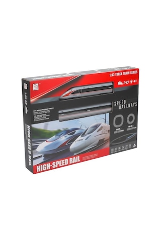 Ctoys Hızlı Tren Seti 1:43 Sesli Ve Işıklı 21 Parça 1801a14