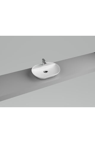 Alvit Mite Tezgah Üstü Batarya Delikli Lavabo 42 x 55