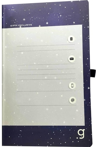 Gıpta Defter Astral 13 21 Dikişli Sert Kpk.96yp Çizgili Müzik Bej