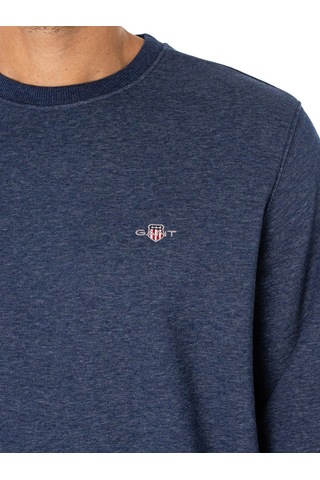 Gant Erkek Sweatshırt 2006065-902 2006065-902 Mavi Mavi