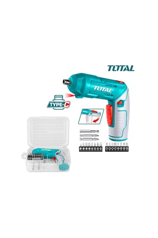 Total TSDLI0442 Katlanabilir Şarjlı Vidalama Total TSDLI0442 Katlanabilir Şarjlı Vidalama
