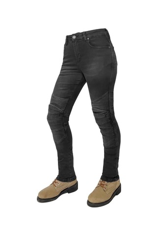 Thebikerjeans Evo Ultura Flx. Smoky Korumalı Kadın Motosiklet Pantolonu