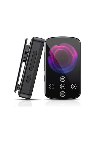 Flybuy Bluetooth 5.4 Kablosuz Mp3 Çalar - 1.5 İnç Dokunmatik Ekran, Fm Radyo, Ses Kayıt, Spor Ve Seyahat İçin Taşınabilir Müzik Çalar