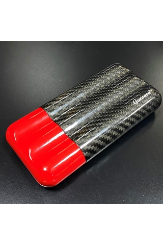 Guevara Carbonfiber Puro Kılıfı Kırmızı/siyah 3lü 60ring