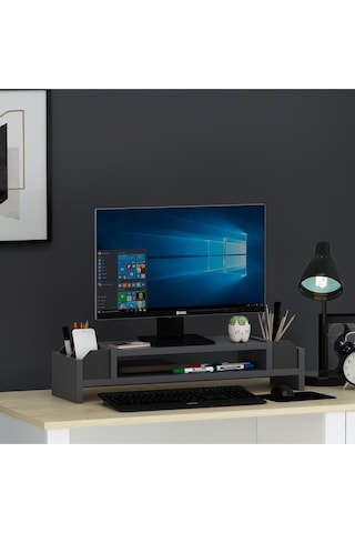 Çınar Monitör Yükseltici Antrasit Siyah Antrasit - Siyah