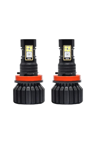 Tenfowee F0069 Ev23 H8/h9/h11 Uyumlu Bluetooth Kontrollü Su Geçirmez Rgb Led Sis Farı - 8000lm Parlaklık
