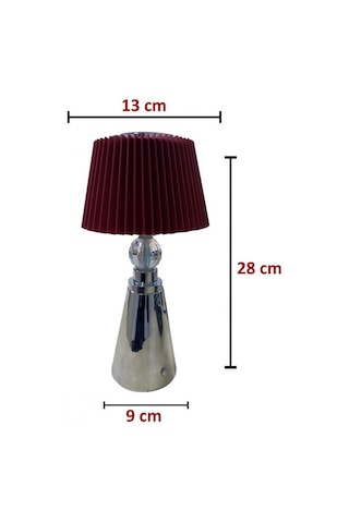 Eray Aydınlatma Tl283 Krom Dokunmatik Led Masa Lambası Krom