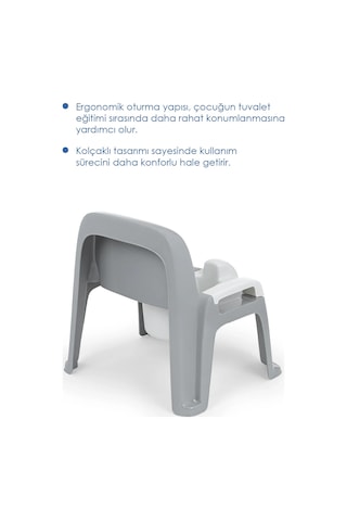 Babyjem Afacan Lazımlık Soft Gri