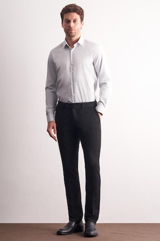 İmza Siyah Yan Cep Açık Paça Esnek Slim Fit Classic Casual Pantolon 1003255153 Siyah