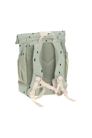 Lassig Happy Prints Mini Rolltop Sırt Çantası Light Olive Yeşil