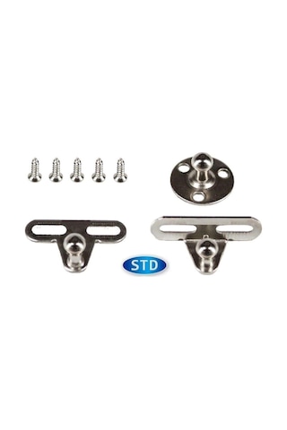 Std Dolap Amortisörü 4 Adet Gazlı Piston Kapak Hidroliği 100N