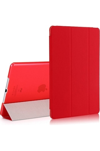 Apple Uyumlu iPad Air 1 2 Nesil 9.7 Kılıf Pu Deri Smart Case A1566 A1567 Gri