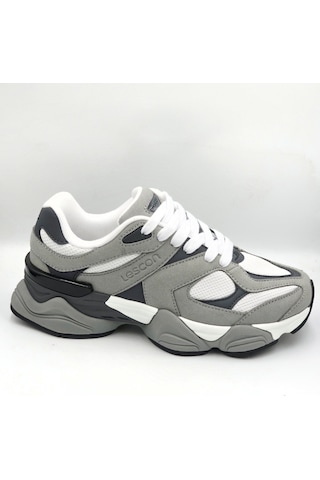 Lescon Ghost 3 Easystep Gri Renk Unisex Sneaker Spor Ayakkabı