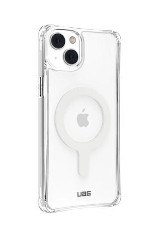 Cosmotex Newface Apple iPhone Uyumlu 14 Kılıf Uag Plyo Magneticsafe Silikon - Şeffaf