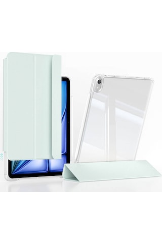 Subutu Apple Uyumlu iPad Air 11 2024 Kılıf Magnetik Ayrılabilen Aihttgli Sliding T Tablet Kılıfı