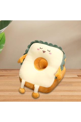 Homyl Şekerleme Yastık Peluş Dolması Yumuşak Yıkanabilir Gözlerini Kapat