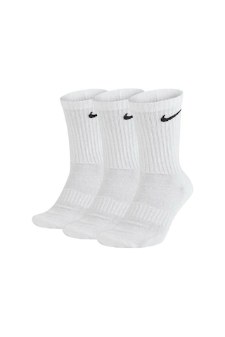 Nike Everyday Cush Crew 3pr Sx7664-100 Unisex Çorap Beyaz