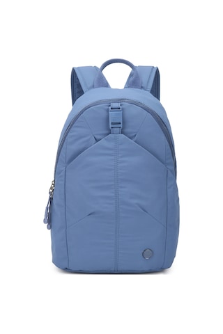 Smart Bags J.mavi Ultra Hafif Kumaş Orta Boy Tablet Bölmeli Günlük Kadın Sırt Çantası Jeans Mavi