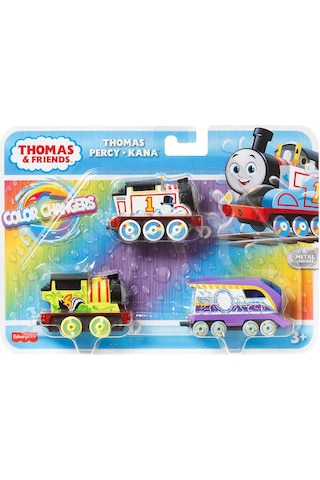 Fabbatoys Thomas Ve Arkadaşları - Renk Değiştiren Küçük Trenler 3'lü Paket