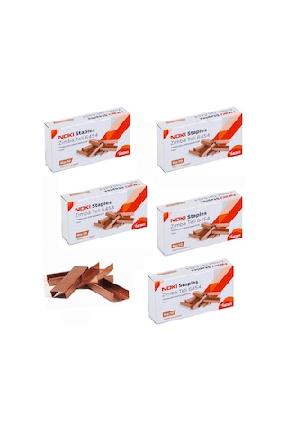 Zımba Teli Küçük No:10 1000 li Bakır Sarı 5 Paket 6454