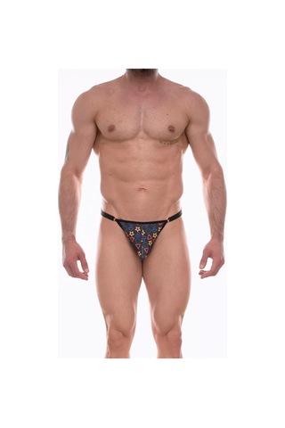 Naam Erkek Desenli Slip Çamaşır Çok Renkli