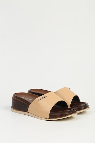 Pierre Cardin Pc-7030-3485 Bej - Kadın Terlik Bej