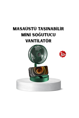Znv Zenvia Mey İthalat Taşınabilir Katlanabilir Mini Fan 3 Kademeli Şarj Edilebilir Znv2025 Cmn