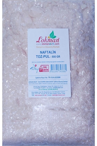 Naftalin Tozu Pul 500 Gr Paket Doğal Saf Çok Renkli
