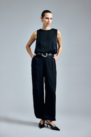 Sateen Colin Pantolon - Siyah-137341