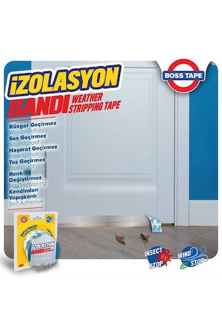 Kapı Pencere Izolasyon Bandı/3m/rüzgar Soğuk Toz Haşerat Geçirmez 35 Mm X 2,5 Mt.