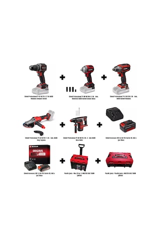 Einhell KPROF Set 008 Professional Makine Seti