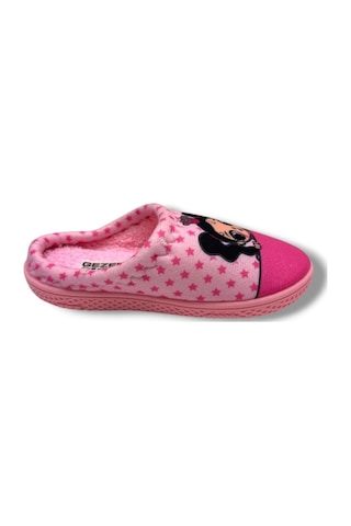 Gezer 16676-26 Princess Desenli Termal Kız Çocuk Ev Terlik 27-30 Pembe