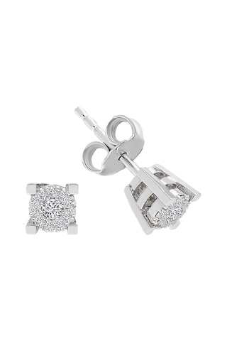 Sirius 1 Karat Tektaş Görünümlü Pırlanta Küpe 0817E0044