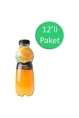 Cappy Pulpy Portakal İçecek 12 x 330 ML