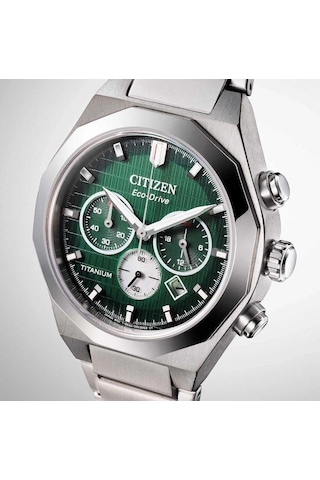 Citizen Zenshin Senkei Chrono Ca4691-59x Super Titanium Eco-drive Erkek Kol Saati Çok Renkli