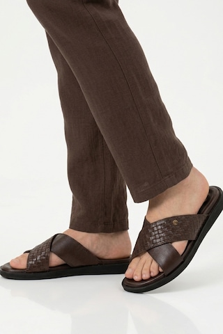 Pierre Cardin Pc-7341 M Kahve Erkek Terlik
