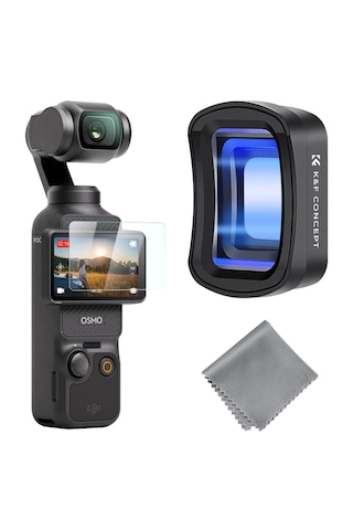 K&f Concept Magnetic 1.2x Anamorfik Lens Djı Osmo Pocket 3 Comb