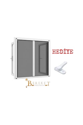 Duble Plise Pileli- Akordiyon Katlanır Sineklik Kapı Pencere